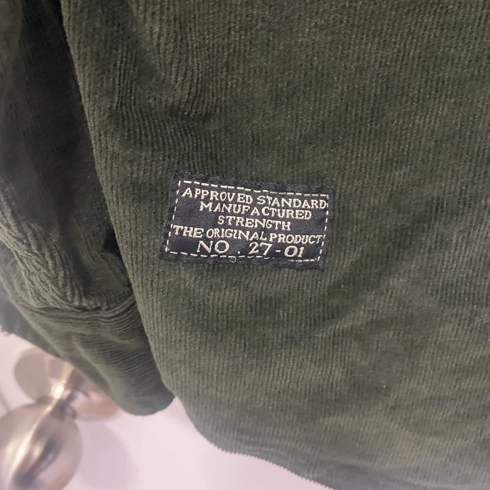 Jack South Men Corduroy Buttoned Down Shirt - Picture 5 of 8
